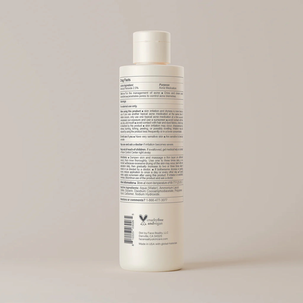 Acne face and body wash