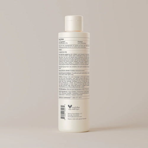 Acne face and body scrub